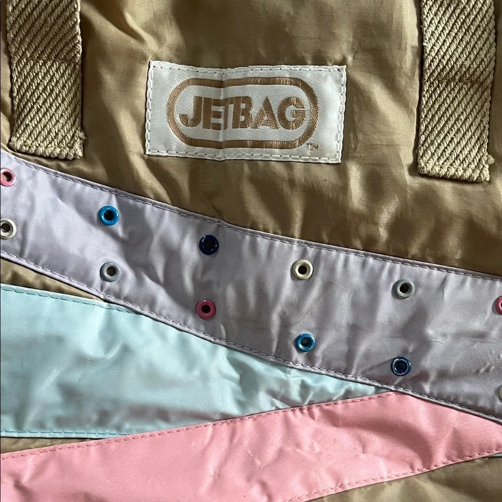Tan and Pink Women's Tote